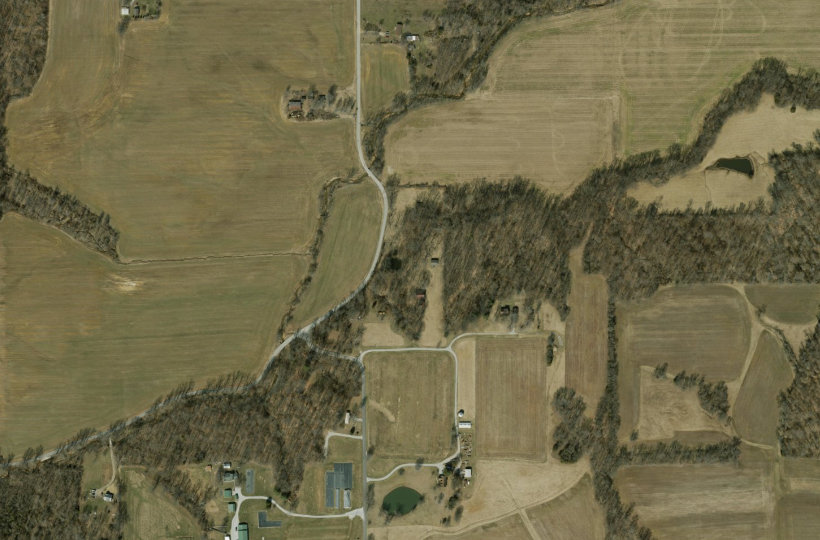 Satellite — subject parcel